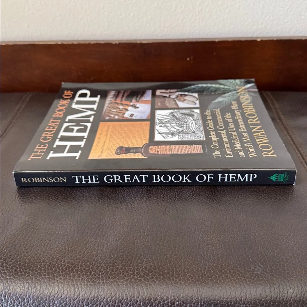 “The Great Book of Hemp” Paperback Guide by Rowan Robinson